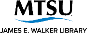 Middle Tennessee State University (MTSU) - James E. Walker Library Logo